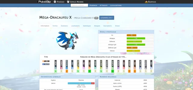 Pokébip - Pokédex